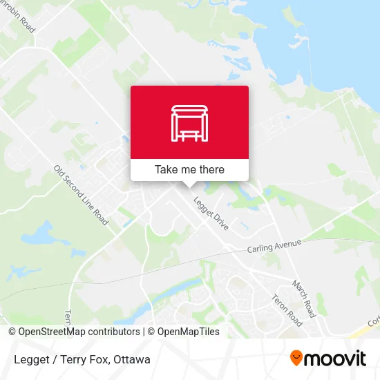 Legget / Terry Fox map
