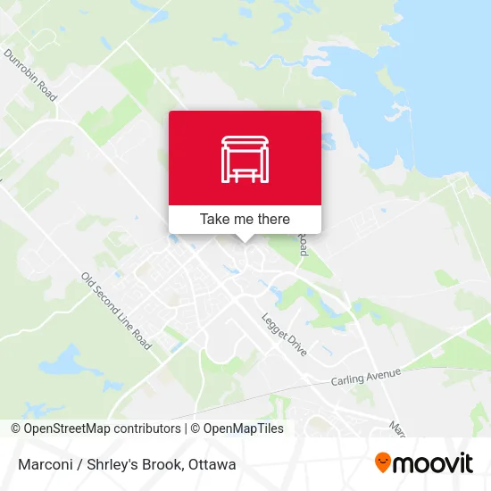 Marconi / Shrley's Brook map