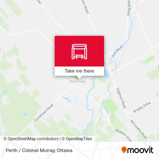 Perth / Colonel Murray map