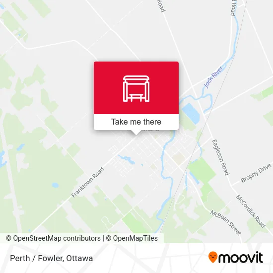 Perth / Fowler map