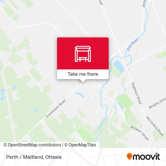 Perth / Maitland map
