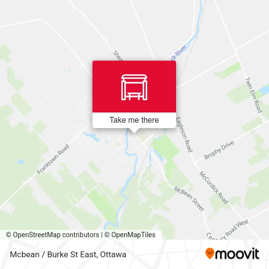 Mcbean / Burke St East map