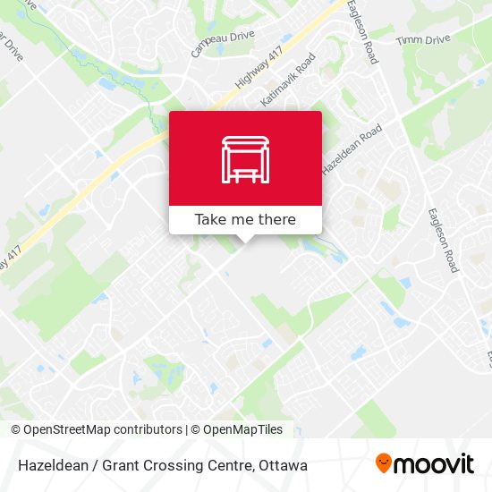 Hazeldean / Grant Crossing Centre plan