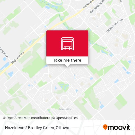 Hazeldean / Bradley Green plan