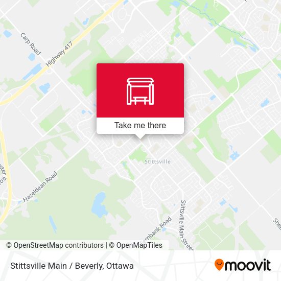 Stittsville Main / Beverly map