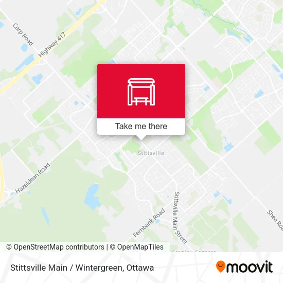 Stittsville Main / Wintergreen map