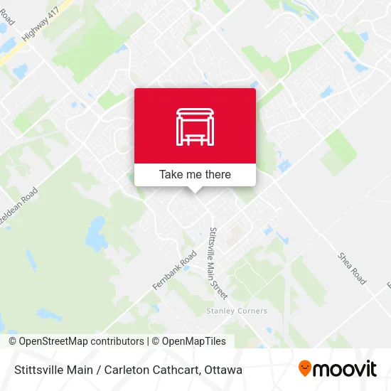 Stittsville Main / Carleton Cathcart map