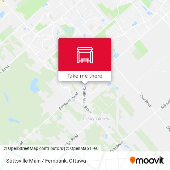 Stittsville Main / Fernbank map