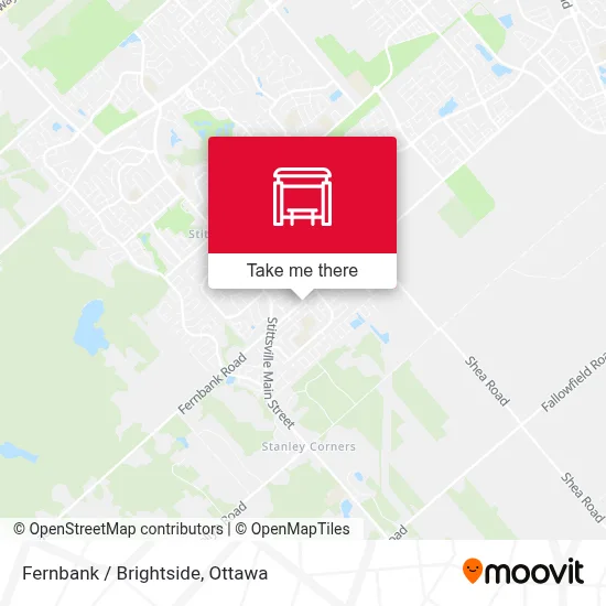 Fernbank / Brightside map