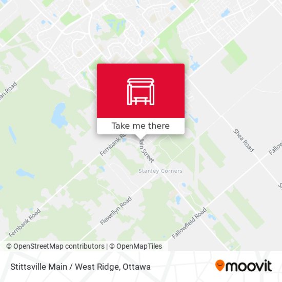 Stittsville Main / West Ridge map