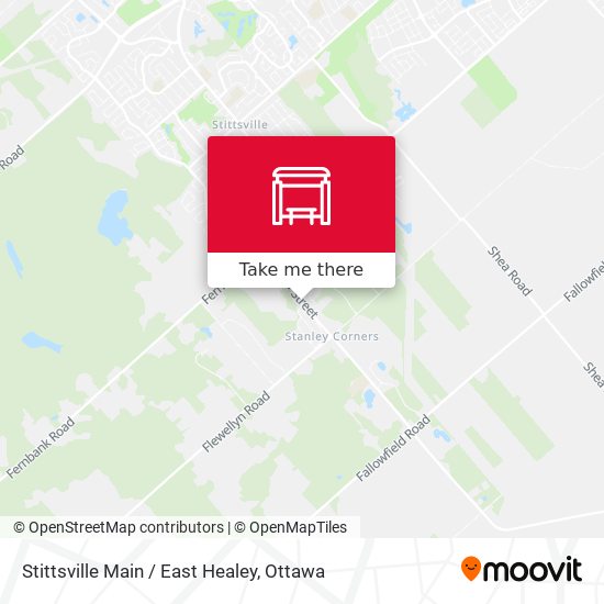 Stittsville Main / East Healey map