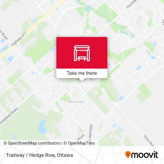 Trailway / Hedge Row plan
