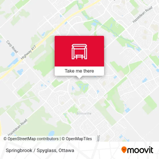Springbrook / Spyglass map