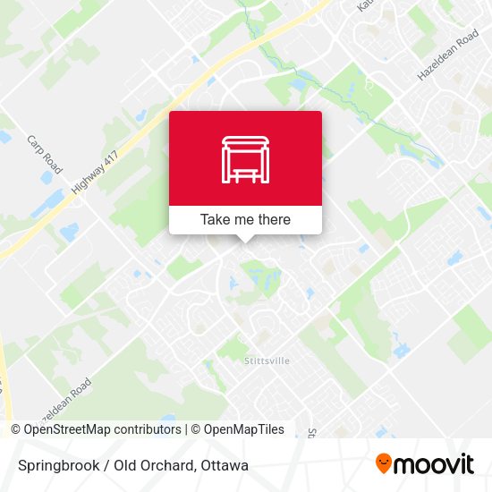 Springbrook / Old Orchard plan