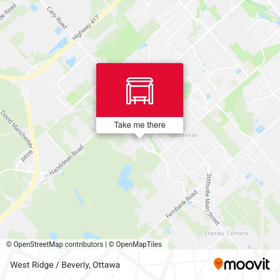 West Ridge / Beverly map