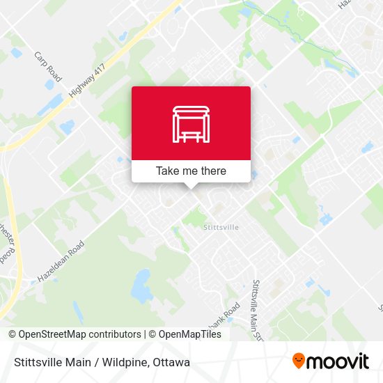 Stittsville Main / Wildpine map
