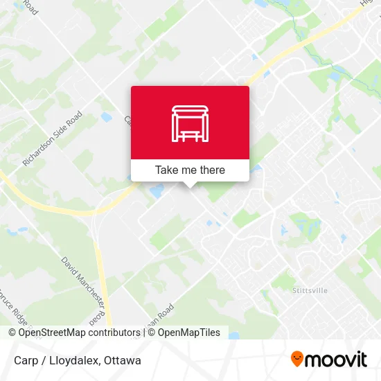 Carp / Lloydalex map
