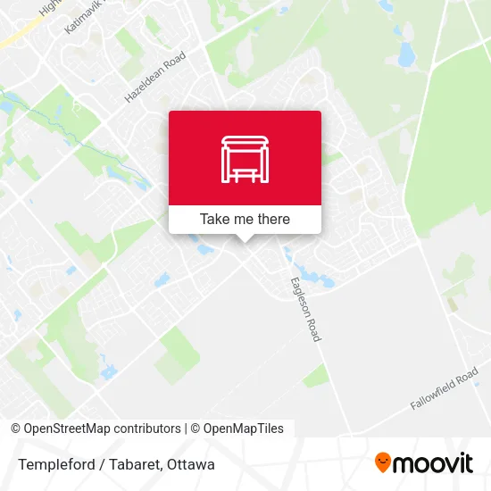 Templeford / Tabaret map