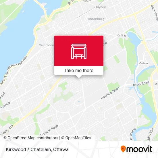 Kirkwood / Chatelain map