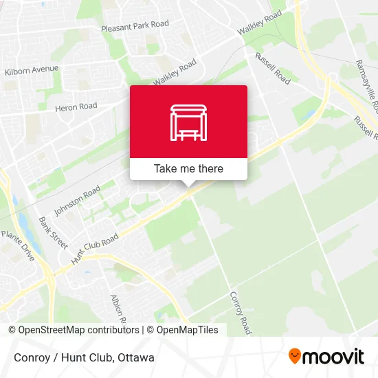 Conroy / Hunt Club map