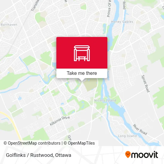 Golflinks / Rustwood map