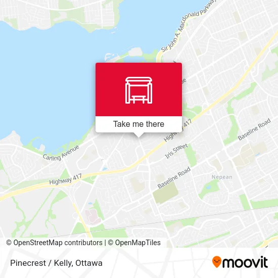 Pinecrest / Kelly map