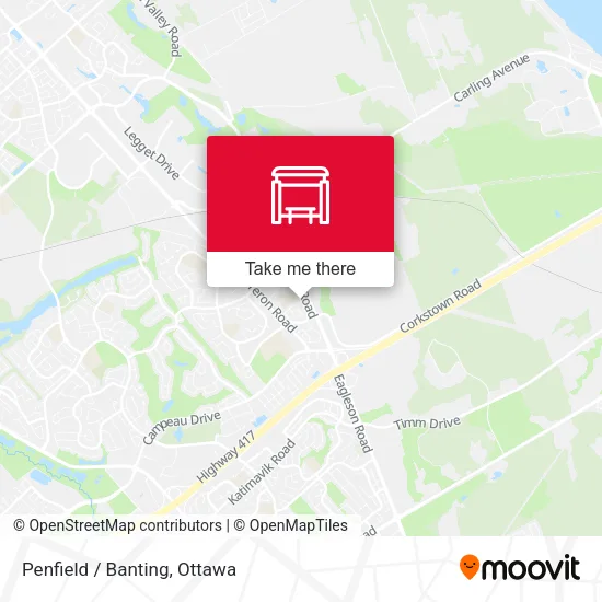 Penfield / Banting map