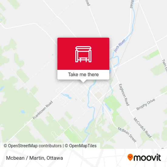 Mcbean / Martin map