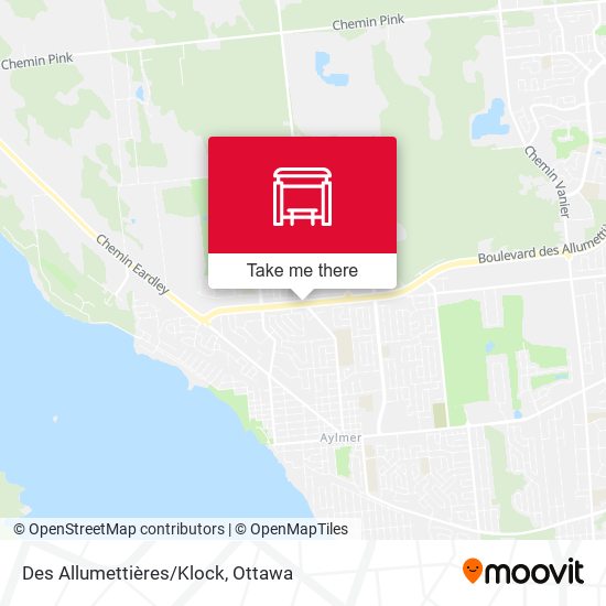 Des Allumettières/Klock plan