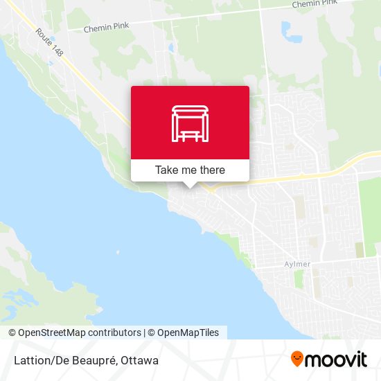 Lattion/De Beaupré map