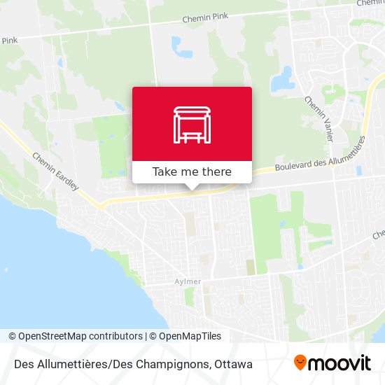 Des Allumettières / Des Champignons plan