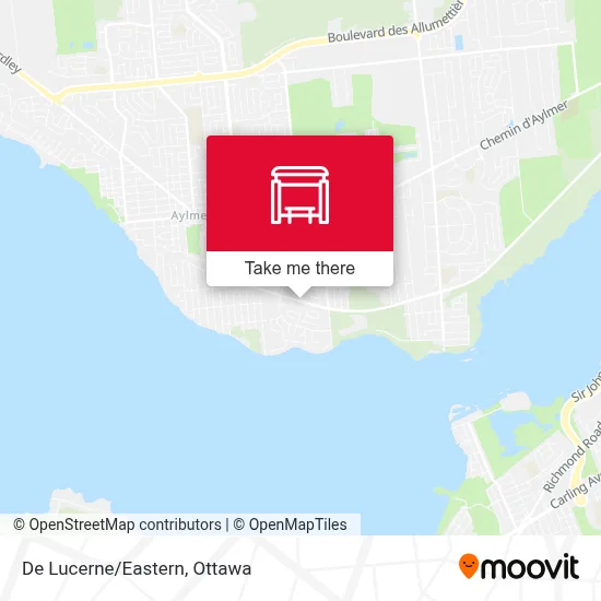 De Lucerne/Eastern map