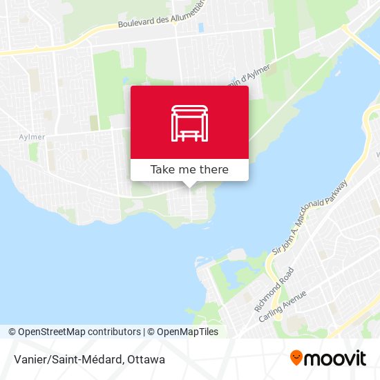 Vanier/Saint-Médard plan