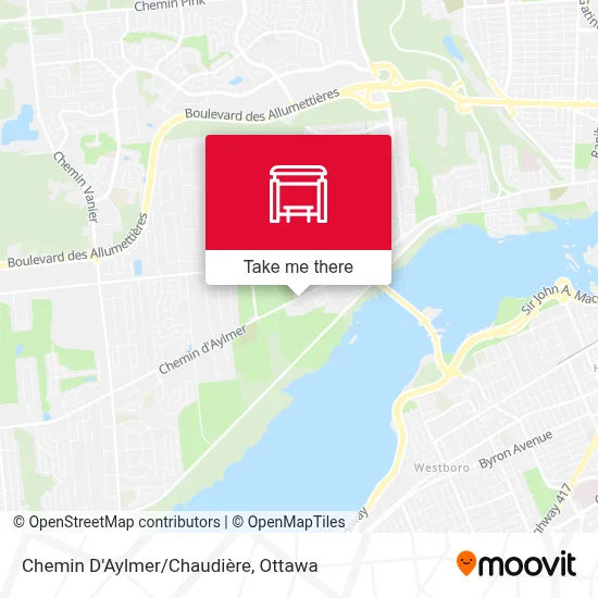 Chemin D'Aylmer/Chaudière map