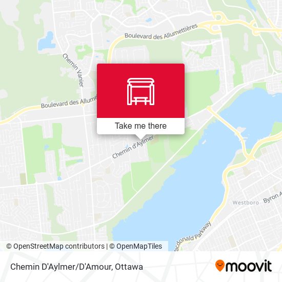 Chemin D'Aylmer/D'Amour plan