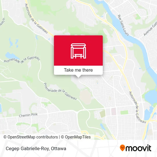 Cegep Gabrielle-Roy map