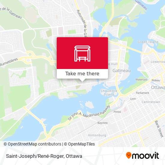 Saint-Joseph/René-Roger map