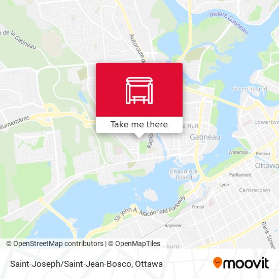 Saint-Joseph/Saint-Jean-Bosco map