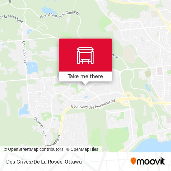 Des Grives/De La Rosée plan