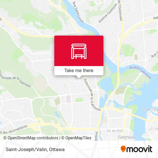 Saint-Joseph/Valin map