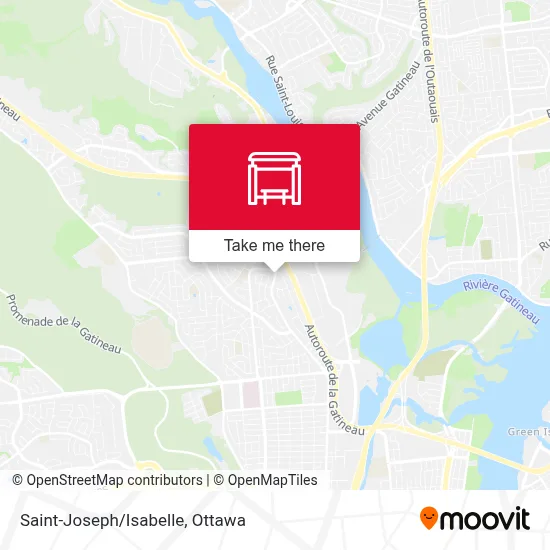 Saint-Joseph/Isabelle map