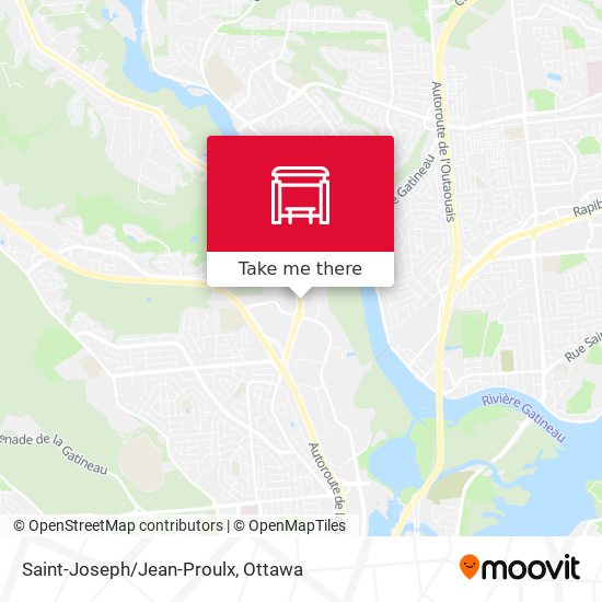 Saint-Joseph/Jean-Proulx map