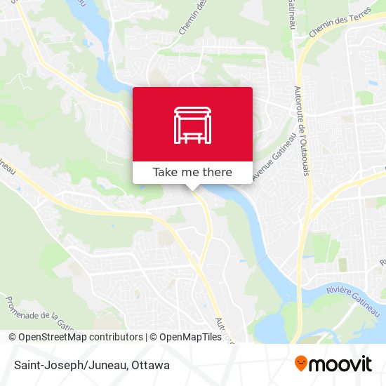 Saint-Joseph/Juneau map