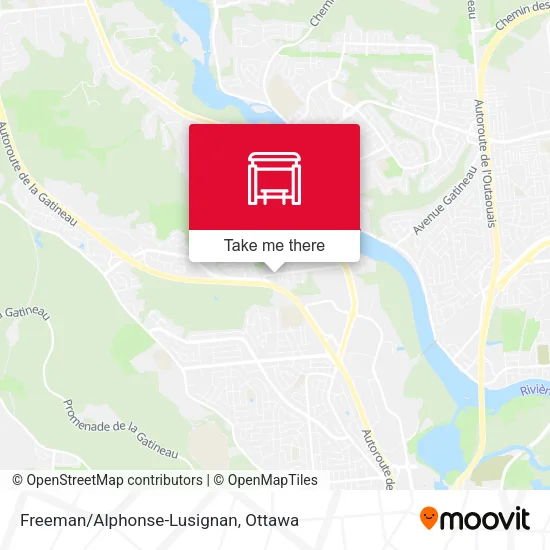 Freeman/Alphonse-Lusignan map