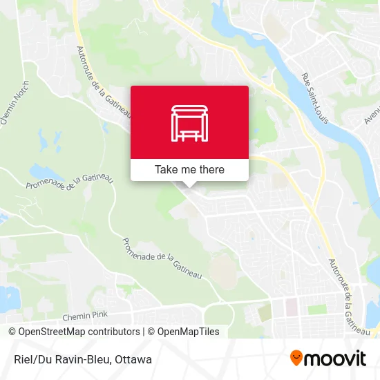 Riel/Du Ravin-Bleu plan