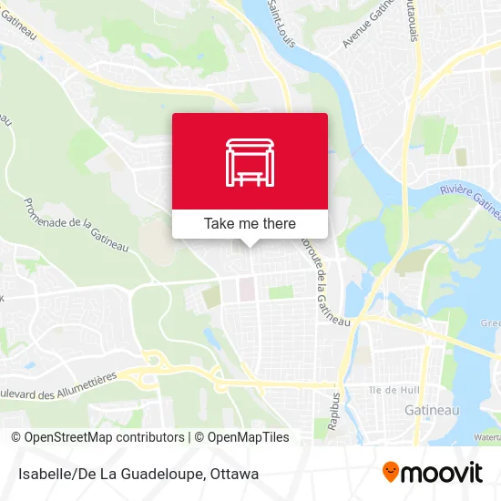 Isabelle/De La Guadeloupe map