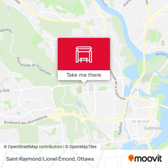 Saint-Raymond/Lionel-Émond map