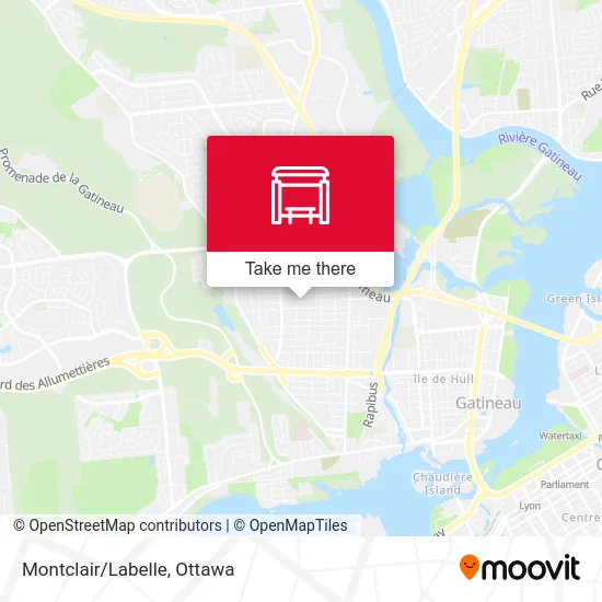 Montclair/Labelle map