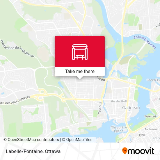 Labelle/Fontaine map