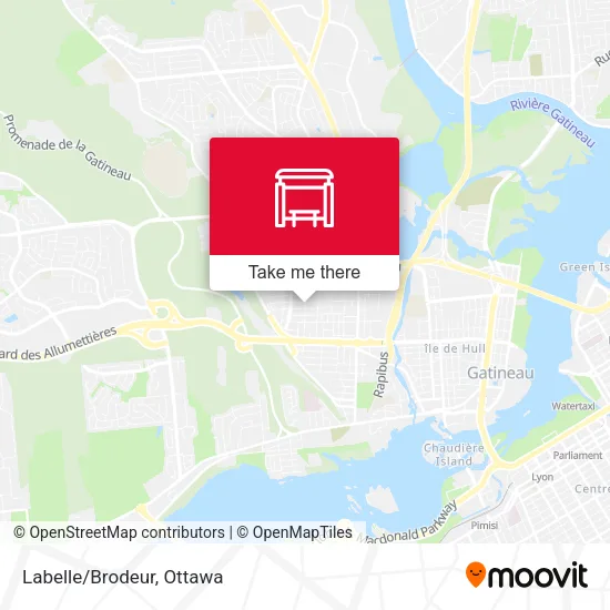 Labelle/Brodeur map
